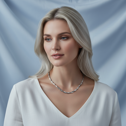 Snake Twist Necklace