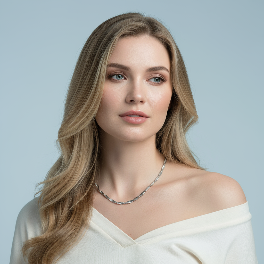 Snake Twist Necklace