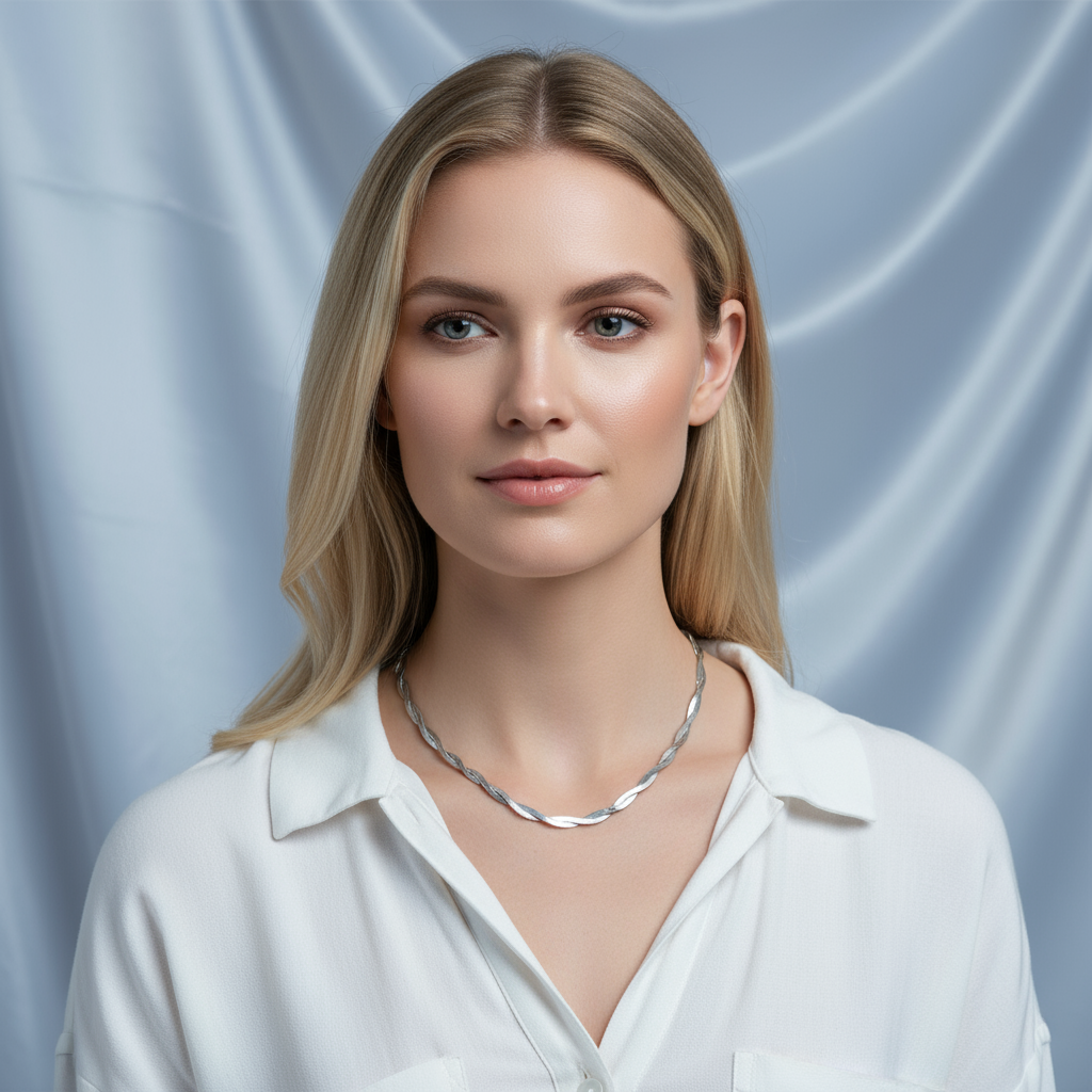 Snake Twist Necklace