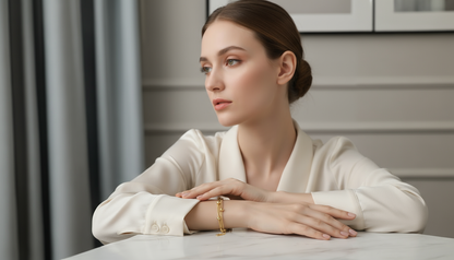 3 Layer Satellite Chain Bracelet