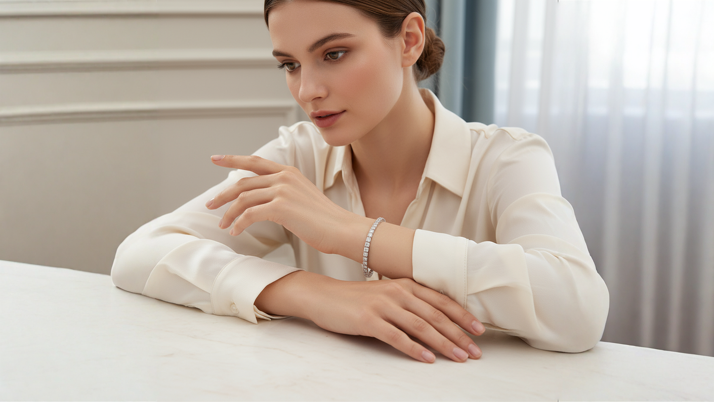 Sparkling Tennis Bracelet